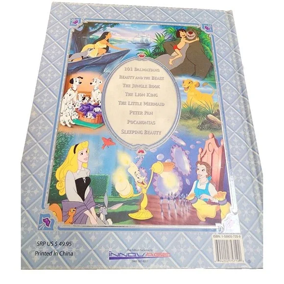 Disney 2005 Enchanted Tales Large Book 300 Pages 8 Most Beloved Favorite Stories - Picture 5 of 6